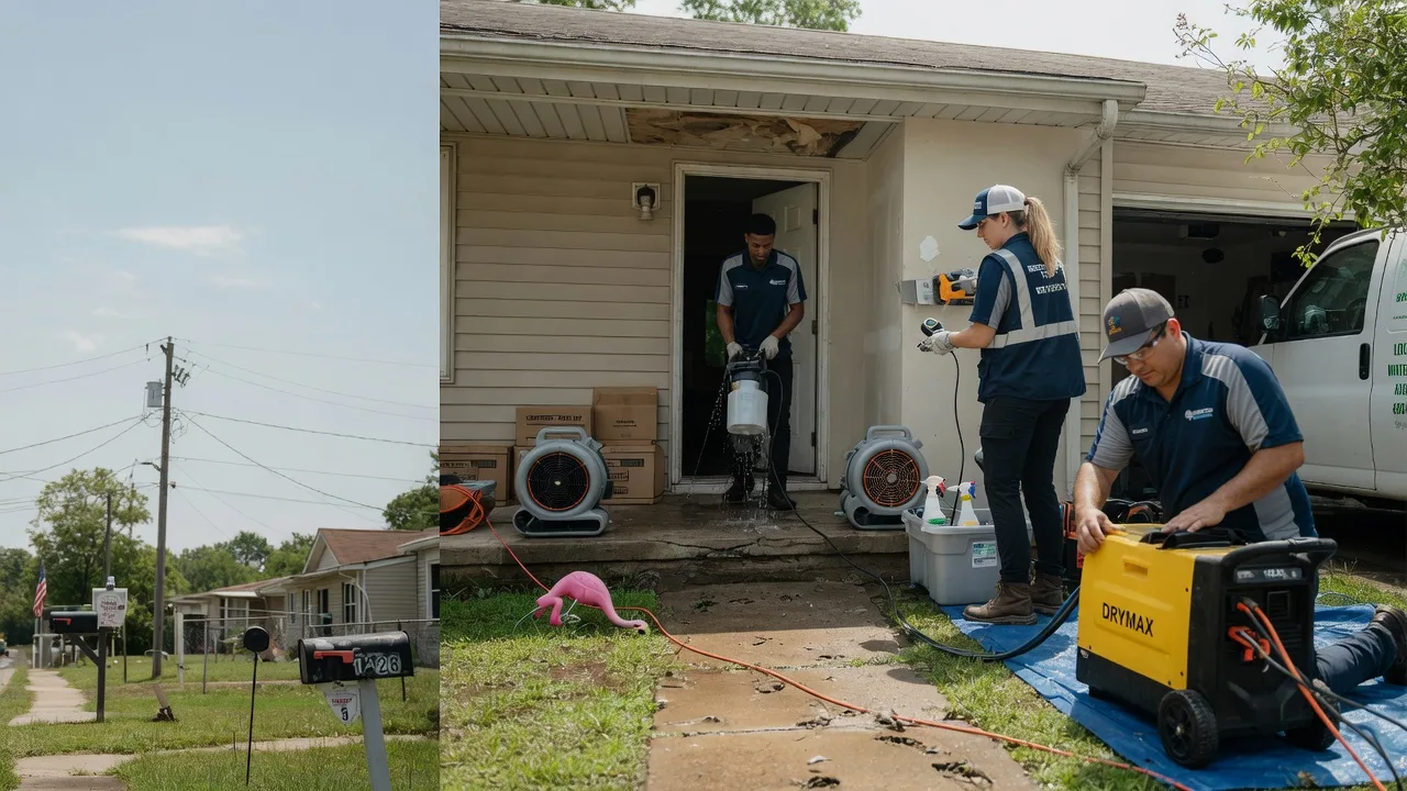 Storm Damage Water Removal in Cleveland, NM near me